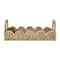 Household Essentials 14" Seagrass Tray with Scalloped Edge